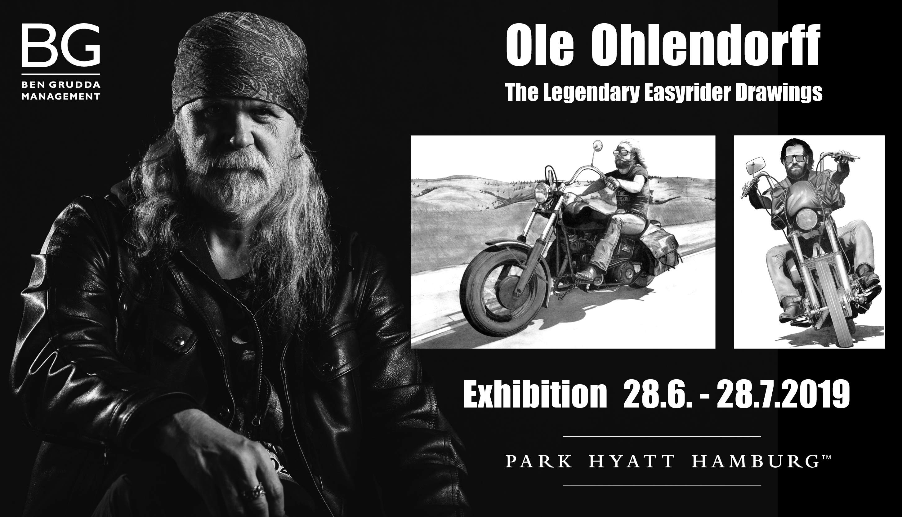 Ole Ohlendorff, Künstler, Maler, Rock-Legenden, Easy Rider, Dead Rock Heads, Ausstellung, Hamburg, Harley Days, 2019, News, Nachrichten