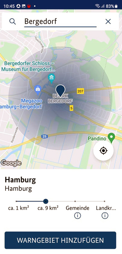 Unwetter, Hamburg, Warn-Apps, Hamburg, Feuerwehr, Warnungen, News, Hamburg-Speicherstadt, NINA